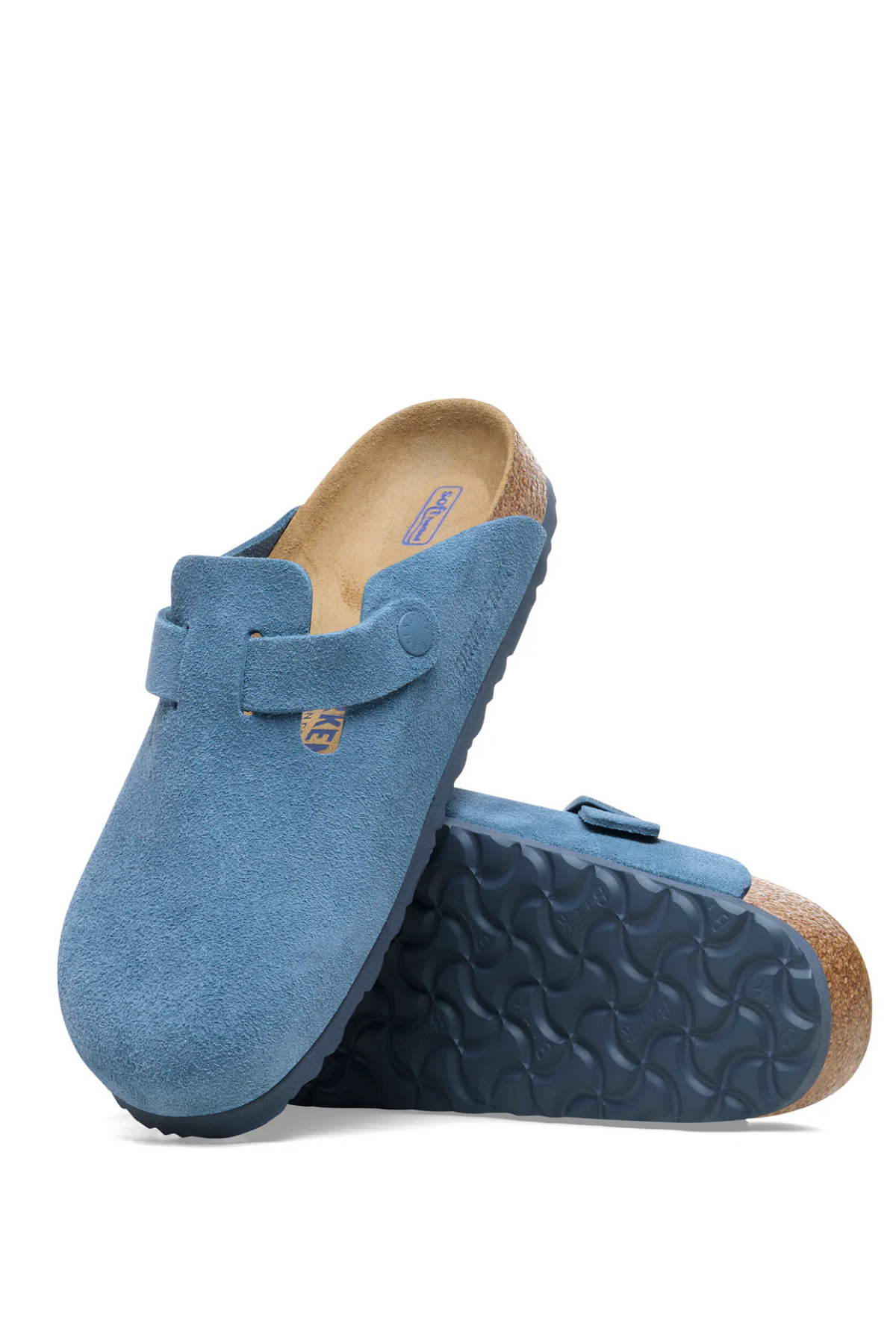 Boston Sfb Elemental Blue Suede Leather Narrow
