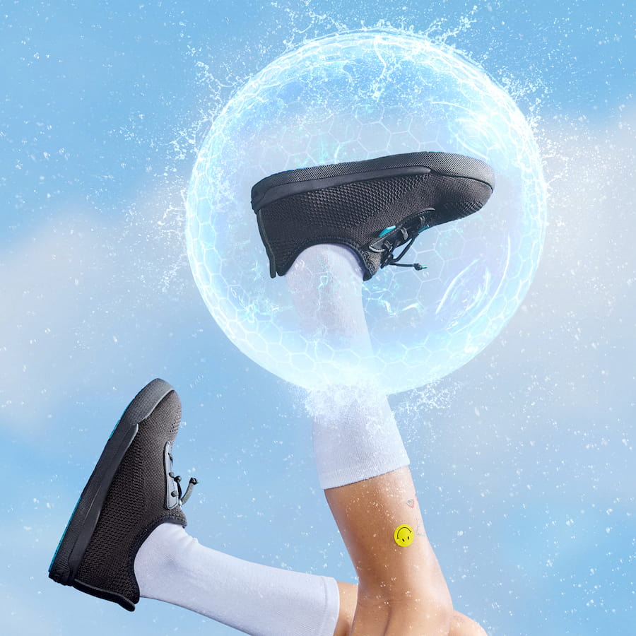 Kids Weekend Sneaker - Asphalt Black on Black