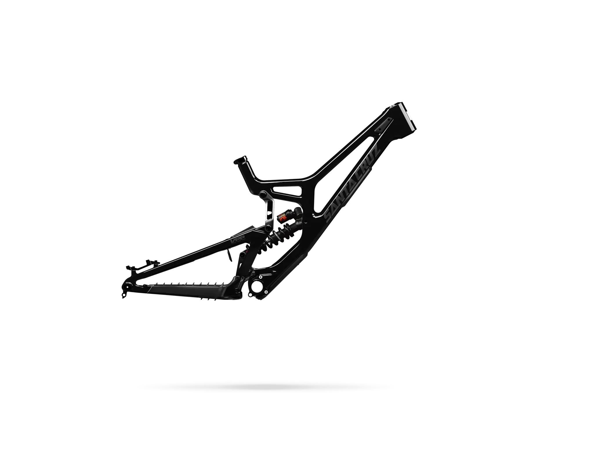 Santa Cruz V10 Gloss Black Sparkle Frame 2025