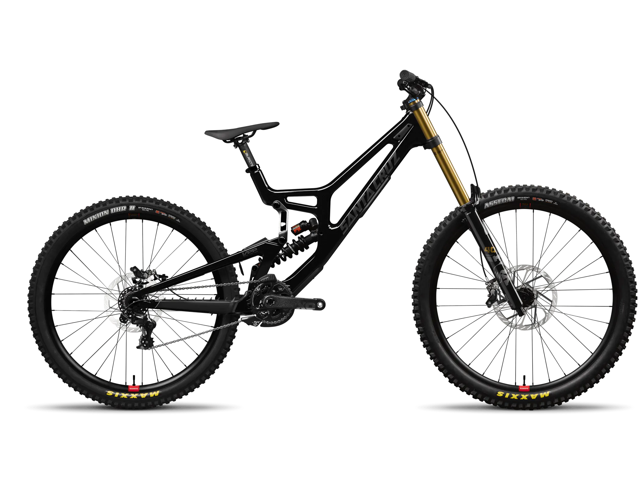 Santa Cruz V10 Gloss Black Sparkle 2025