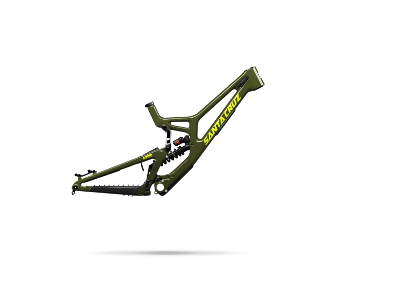 Santa Cruz V10 Gloss Kelp Green Frame 2025